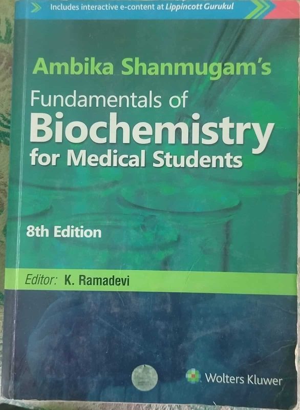 Fundamentals of Biochemistry for Medical students