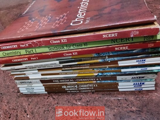 All Three subjects Allen modules and ncert books