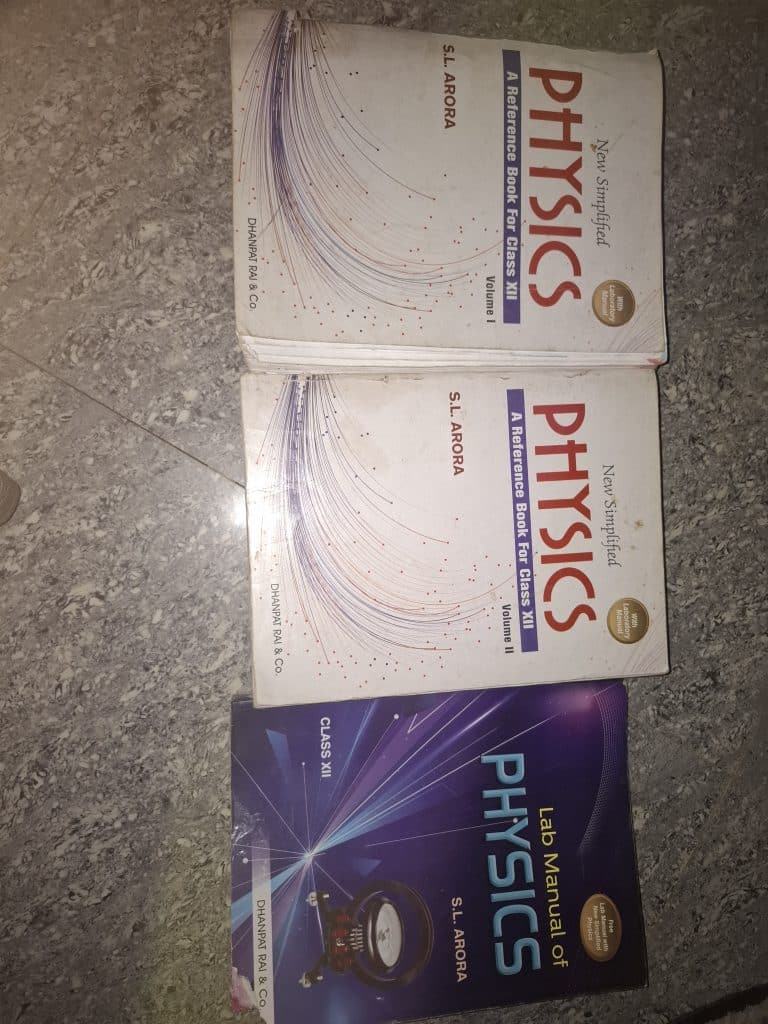 S.L.Arora Physics Class 12