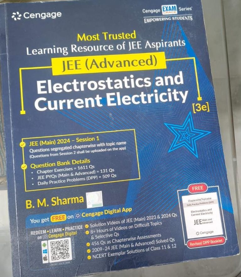Cengage Electrostatics and Current Electricity