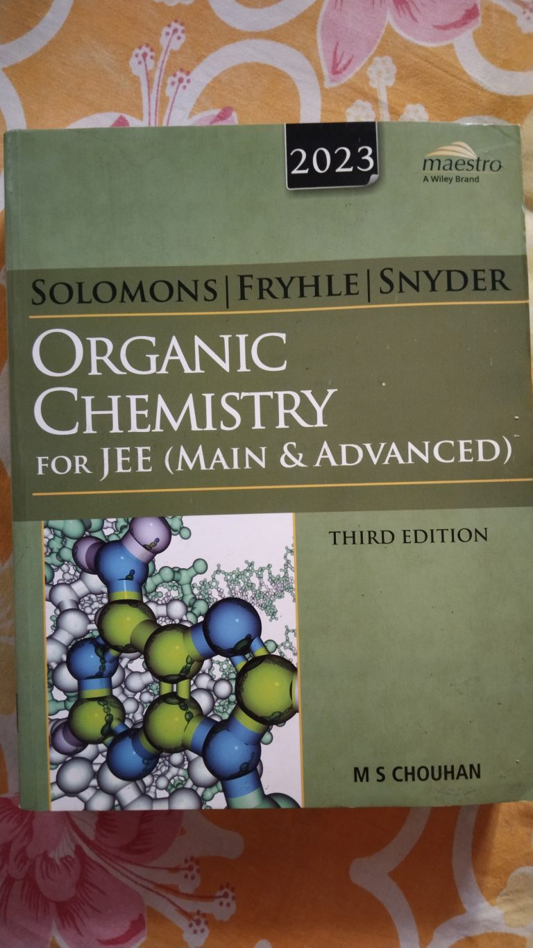 Organic Chemistry for JEE(Main & Advanced)
