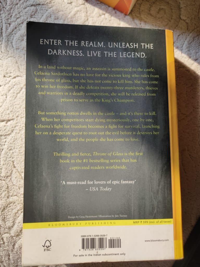 Throne of Glass by Sarah J Maas photo 3