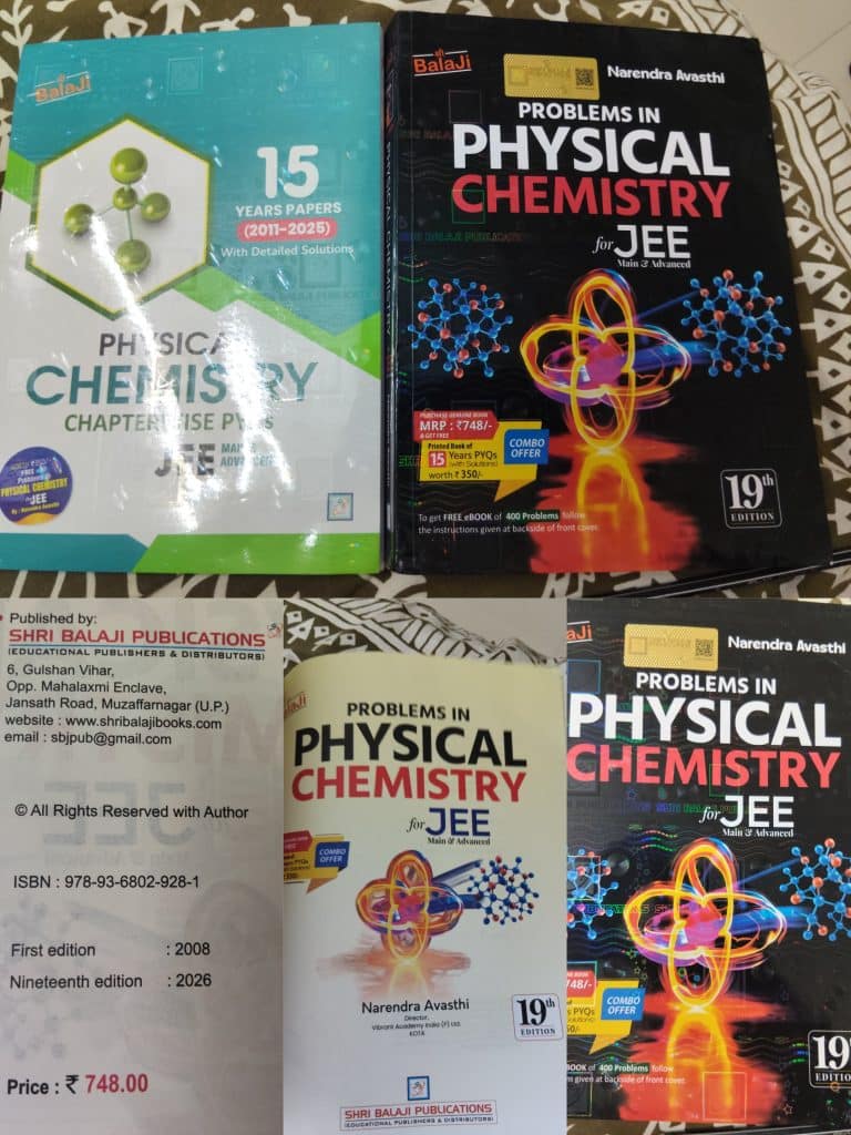 Narendra Awasthi Physical Chemistry for JEE & NEET