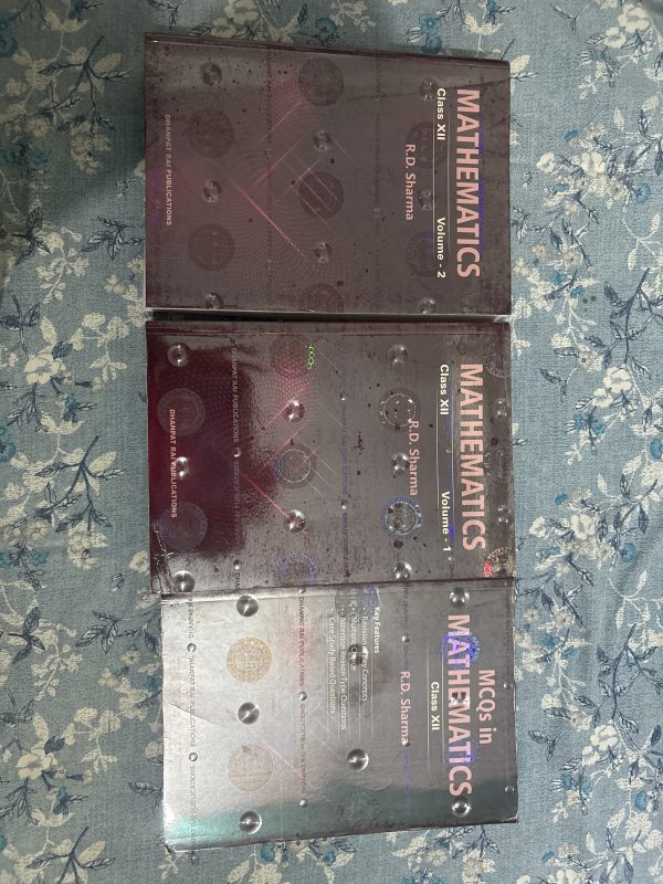 R.D. Sharma Class 12 Mathematics Books – MCQs