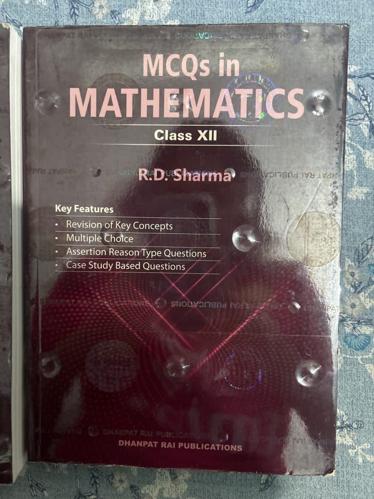 R.D. Sharma Class 12 Mathematics Books – MCQs photo 2