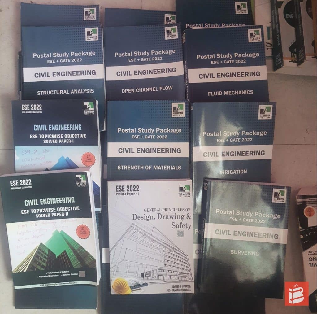 Gate, ESE Civil Engineering Competitive exam books
