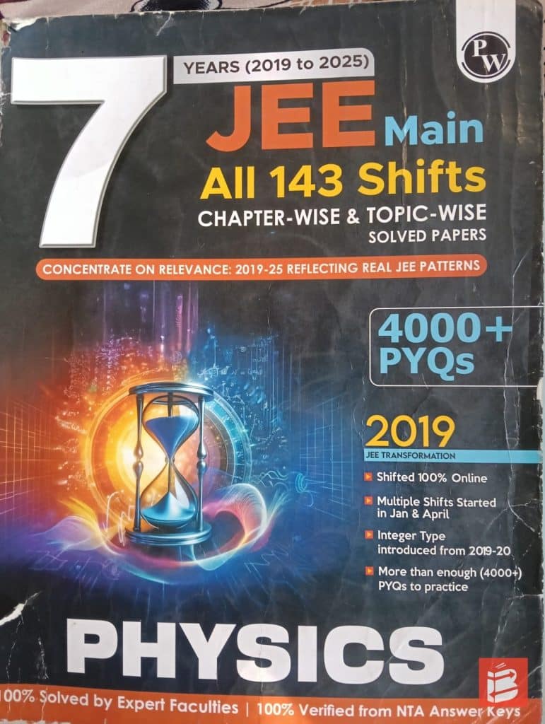 JEE Main PYQ 7 Years Physics