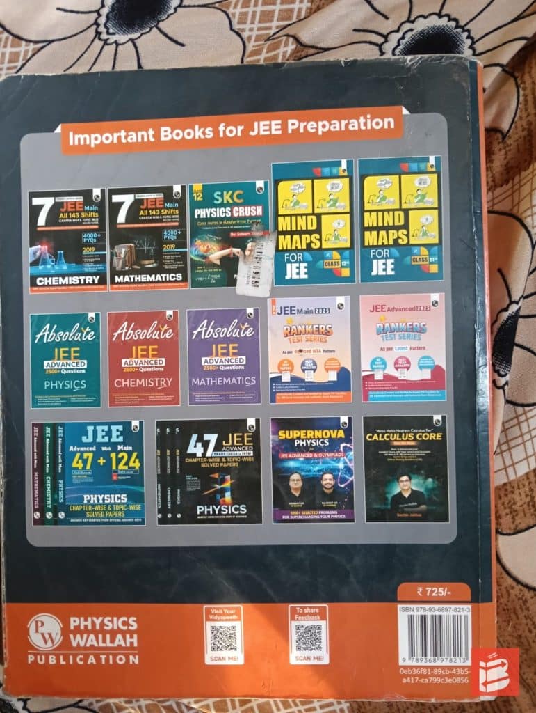 JEE Main PYQ 7 Years Physics photo 3