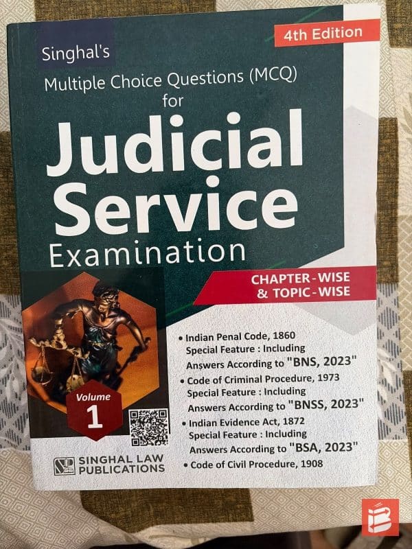 Judiciary services Singhal mcqs for prelims
