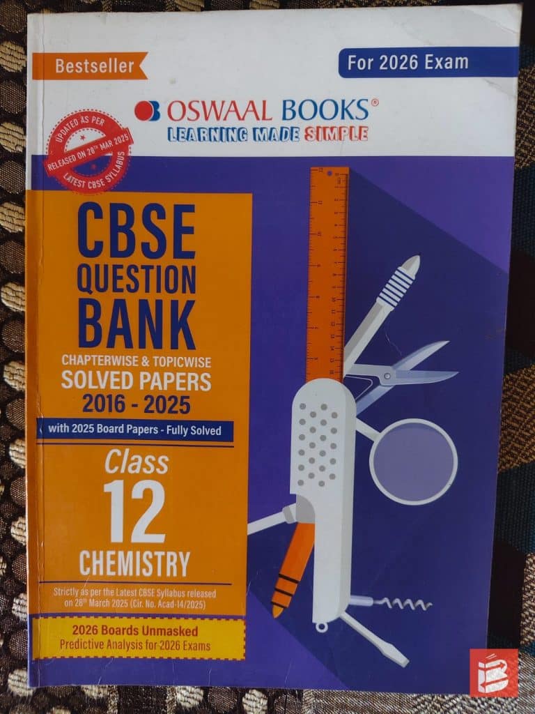 OSWAAL BOOKS CBSE question bank chapterwise and topicwise