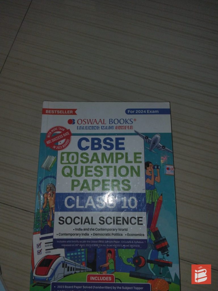 Oswaal Class 10 CBSE 10 Sample Question Paper S
