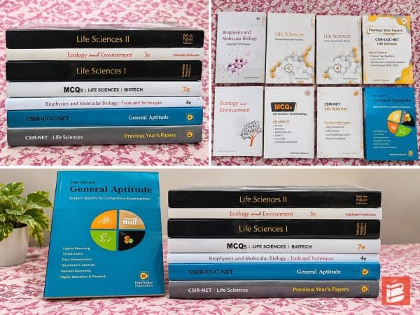 Pathfinder Academy:Csir-Jrf-Net Life Sciences Book Combo Set