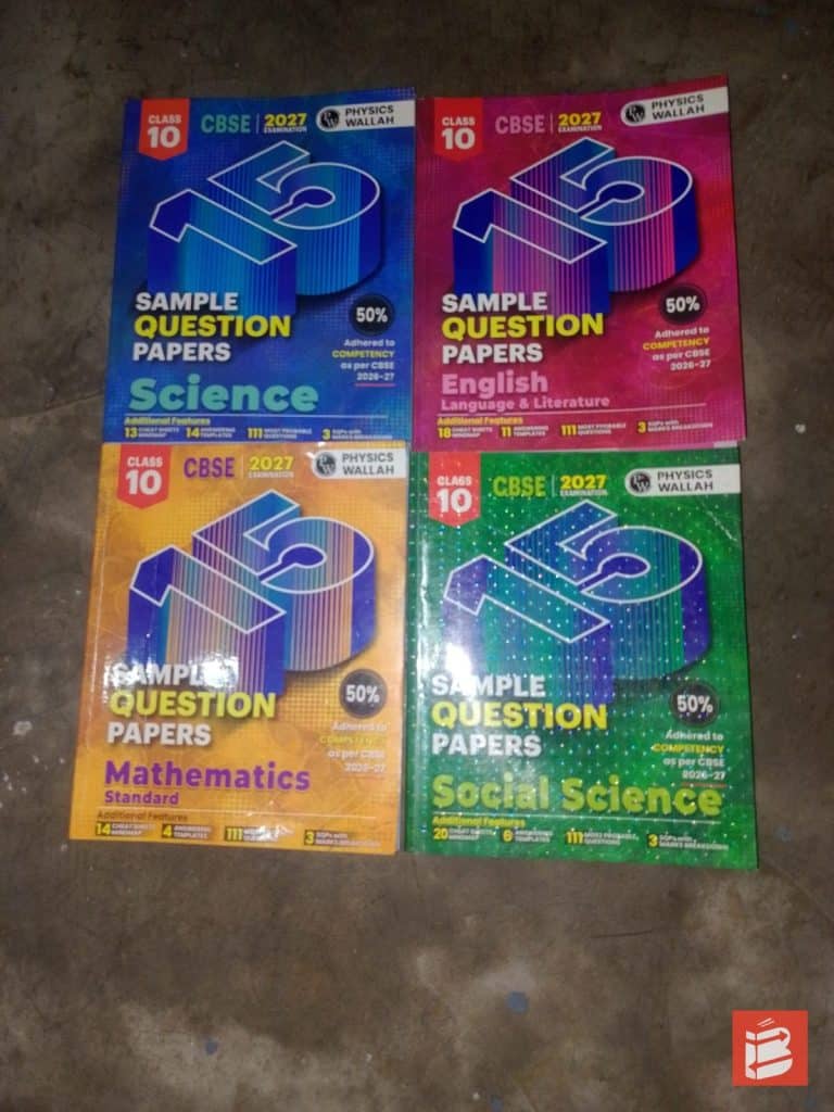 Pw sample question paper 2027 4 subject class 10th cbse