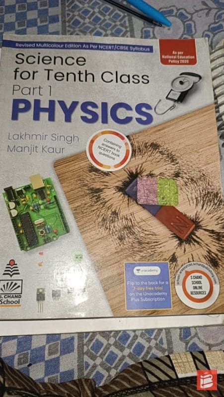 Science for tenth class part 1 physics