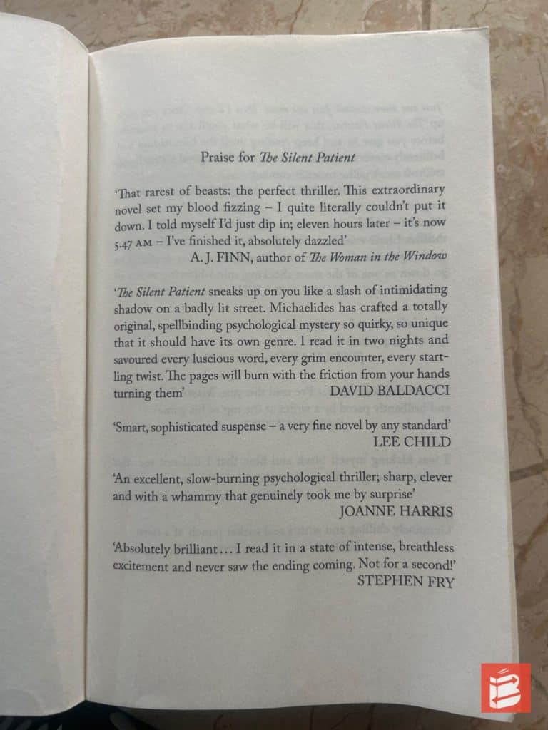 The silent patient photo 3