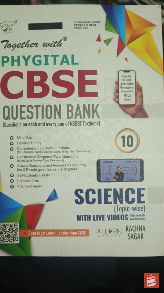 Together with CBSE question bank Science
